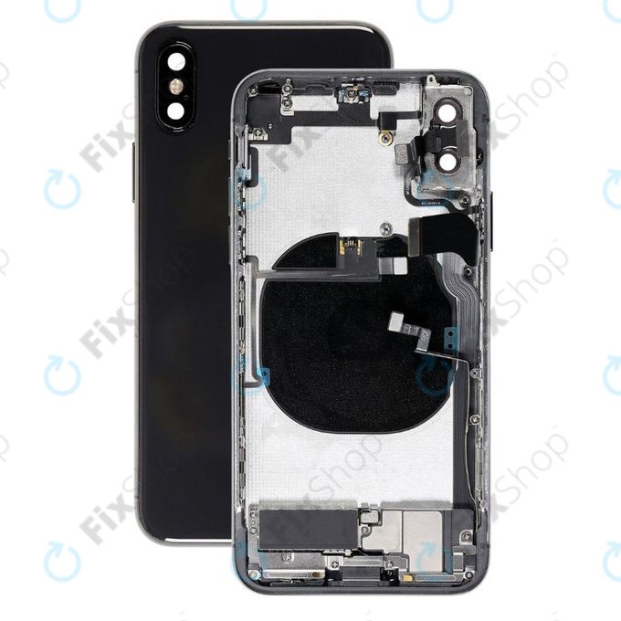 Apple iPhone XS - Rear Housing with Small Parts (Space Gray)