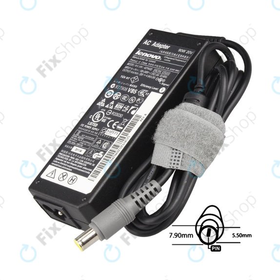 Charging adapter for Lenovo, 77011015, 90W, 20V, Genuine Service Pack