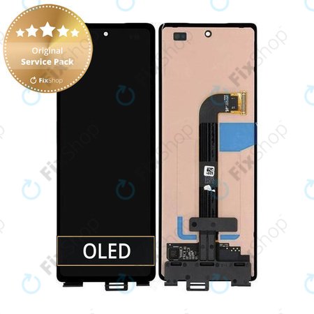 Samsung Galaxy Z Fold 2 F916B - LCD Display + Touch Screen (External) - GH82-23943A, GH82-24024A Genuine Service Pack
