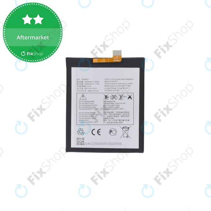 Blackberry Key2 LE Battery TLP029C1 3000mAh FixShop