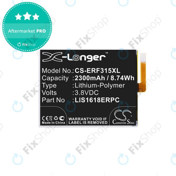 Sony Xperia E5 F3311 - Battery LIS1618ERPC 2300mAh HQ