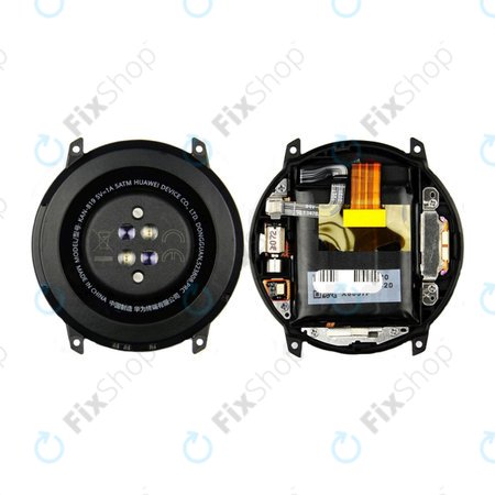 Huawei Honor Watch GS Pro Kanon-B19 - Battery Cover + Battery (Black) - 02353XHH Genuine Service Pack