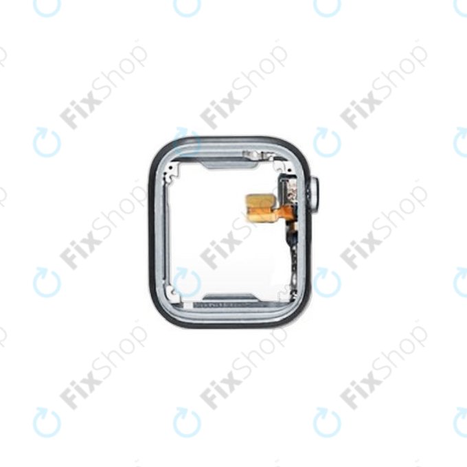 Apple Watch 7 41mm - Housing with Crown + Home Button + Microphone Aluminium (Starlight)
